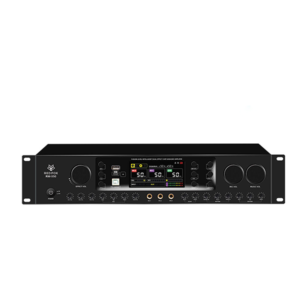 BỘ KHUẾCH ĐẠI TÍCH HỢP CARD KĨ THUẬT SỐ RED FOX RW550