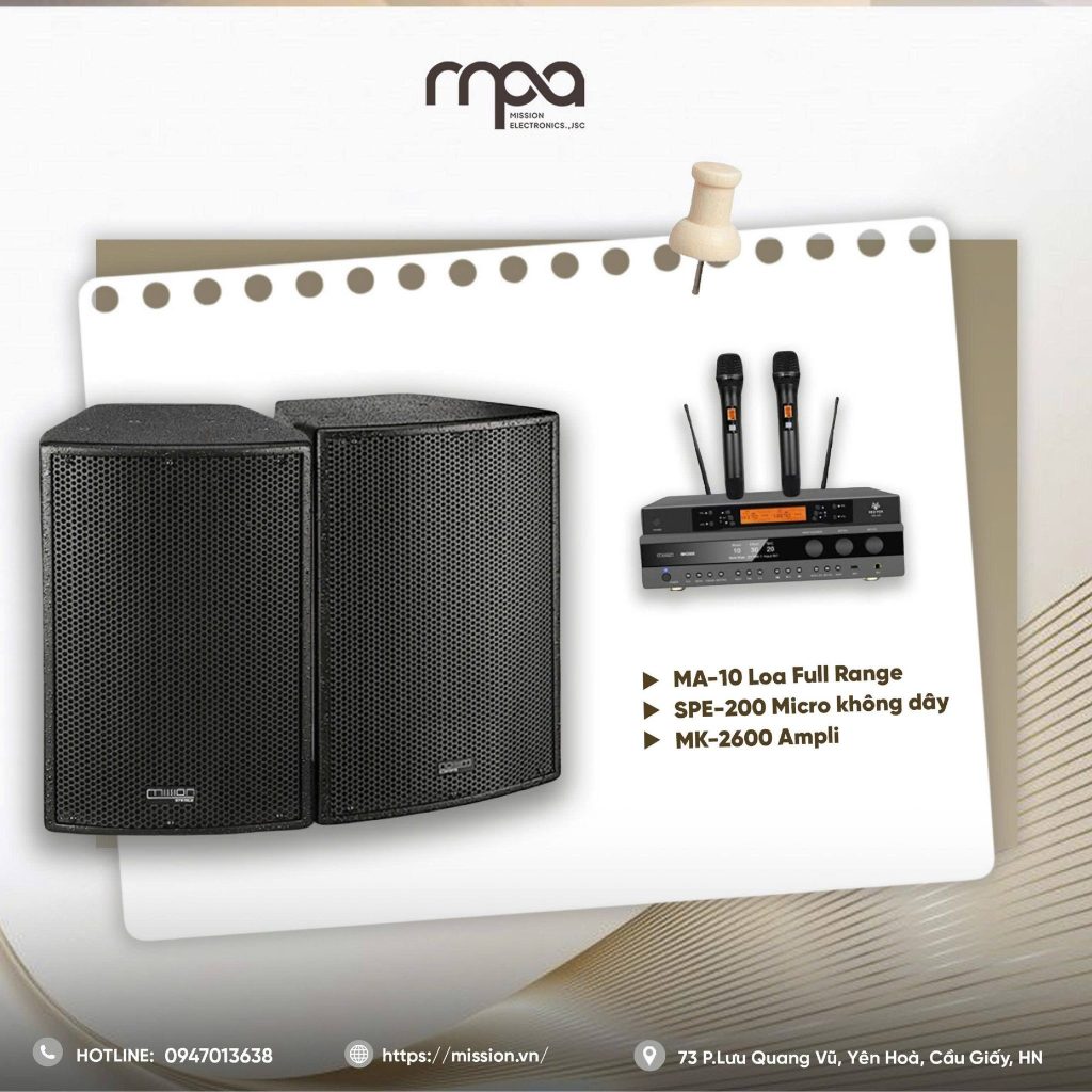 Top 3 Dàn Karaoke Gia Đình Mission MA-10 Đáng Mua Nhất 2026 2 710960489 122113474676824379 6822265538247345359 n 1