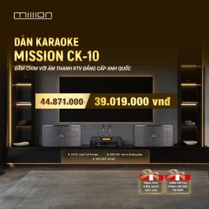 DÀN KARAOKE GIA ĐÌNH MISSION CK-10-3