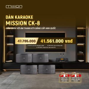 DÀN KARAOKE GIA ĐÌNH MISSION CK-8-2