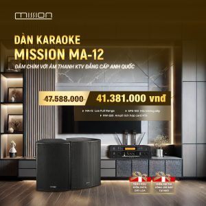 DÀN KARAOKE GIA ĐÌNH MISSION MA-12-1