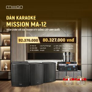 DÀN KARAOKE GIA ĐÌNH MISSION MA-12-11