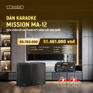 DÀN KARAOKE GIA ĐÌNH MISSION MA-12-4