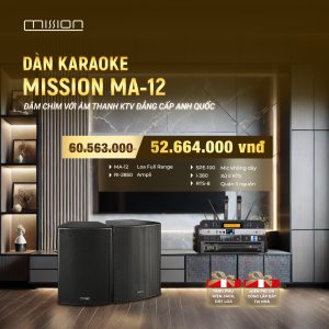 DÀN KARAOKE GIA ĐÌNH MISSION MA-12-5