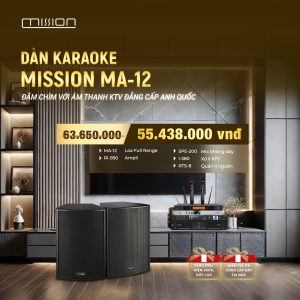 DÀN KARAOKE GIA ĐÌNH MISSION MA-12-7
