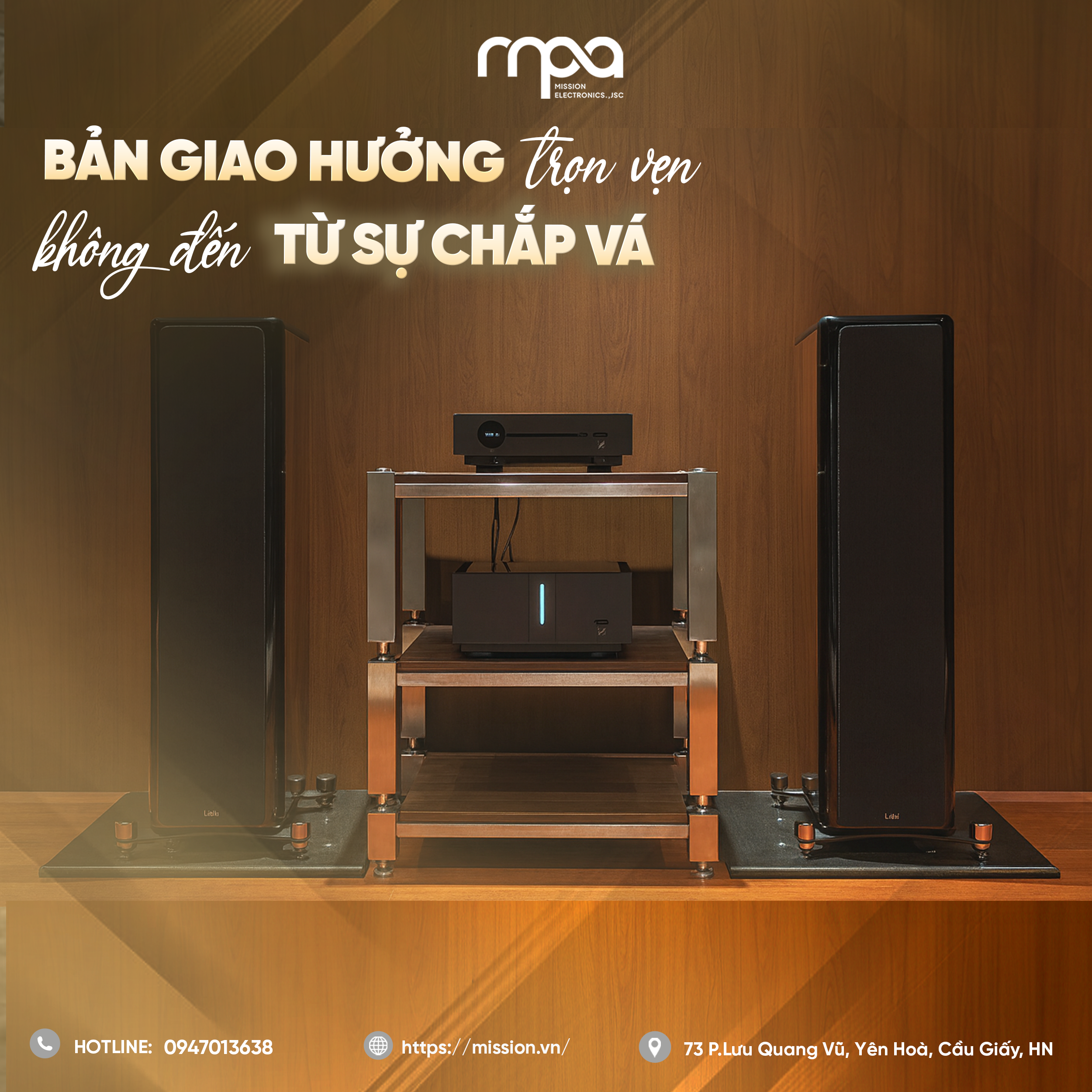 Giải pháp âm thanh trọn bộ chuẩn Anh Quốc